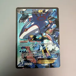 Pokemon Team Aqua's Kyogre EX 6/34 Double Crisis Holo Ultra Rare - MP - Image 1