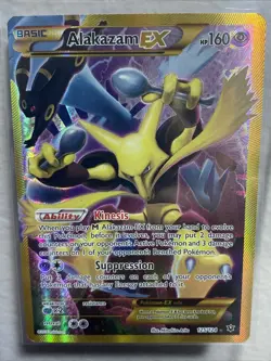 Alakazam EX (Secret) 125/124 Fates Collide Holo - Image 1