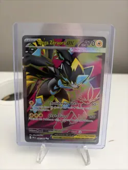 Mega Zeraora EX Full art Pitch Black Near Mint 098/084 - Image 1