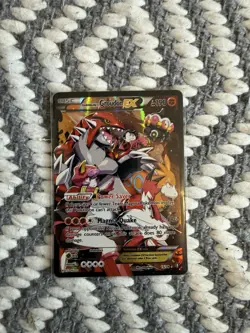 Team Magma's Groudon-EX - 15/34 - Holo Rare EX LP, English Pokemon Double Crisis - Image 1