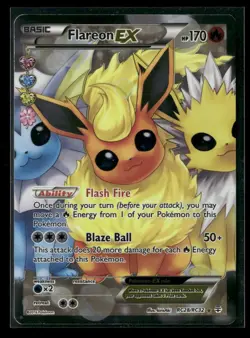 Flareon Ex RC28/RC32 LP - Ultra Rare Holo - XY Generations : Radiant Collection - Image 1