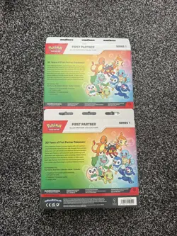 Pokemon TCG: First Partner Illustration Collection Series 1 Box New & Sealed X2 - Image 2