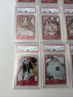 2023 One Piece English Film Red Premium Card Full Set (12) - PSA 10 Luffy Zoro - Image 5