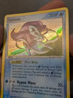 Pokemon Card 2005 SUICUNE 030 Holo Nintendo Black Star Promo NM/VLP - Image 2