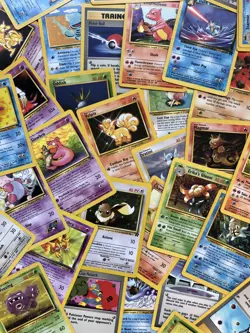 🔥 WOTC VINTAGE POKEMON 100 CARD LOT BASE SET JUNGLE NEO GENESIS RARE Non Holo - Image 1