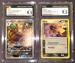 CGC 9.5 Pokemon Card Lot Shiftry 2024 Japanese Art Rare Lileep 2006 - Image 1