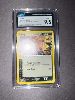 CGC 9.5 Pokemon Card Lot Shiftry 2024 Japanese Art Rare Lileep 2006 - Image 2