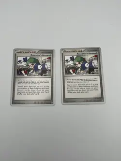 2x Roseanne's Research 125/132 LP 2009 World Championships Pokemon Card NM - Image 1