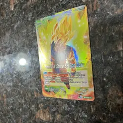 Ferocious Strike SS Son Goku BT10-060 Leader Foil Dragon Ball Super Card Game NM - Image 2
