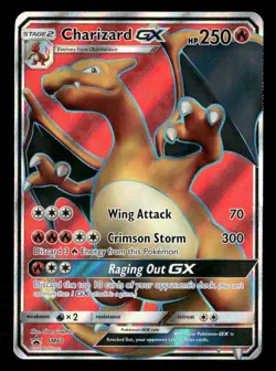 Charizard GX - SM60 - Black Star Promo - Pokemon Card - MP - Image 1