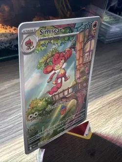 Simisear 100/086 Sv: White Flare Holo Pokemon Card - Image 3