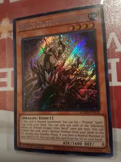 Yu-Gi-Oh TCG Primite Dragon Ether Beryl BLMM-EN130 1st Edition Secret Rare - Image 1