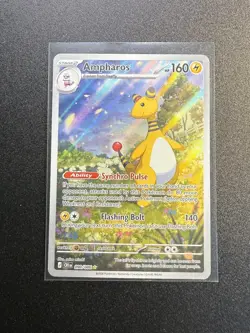Ampharos 90/86 Illustration Rare Pokemon TCG Chaos Rising NM/M Eng Card - Image 3