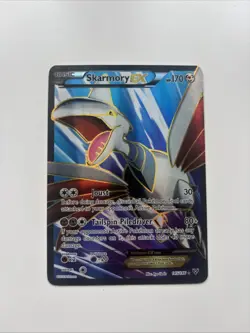 Skarmory EX 145/146 XY Base Set 2014 Full Art Holo Rare Pokemon Card TCG - Image 1