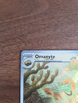 Pokemon TCG Card Omanyte 180/165 S&V 151 Illustration Rare *English* - NM - Image 4