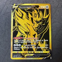 Zamazenta V SWSH077 SWSH: Sword & Shield Promo Cards Holo Black Star Pokemon MJ - Image 1