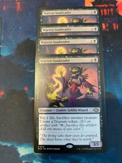 MTG Modern Horizons 3 Warren Soultrader x 4 - Image 1