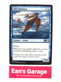 MTG Tide Skimmer 079/274 M21 Core Set 2021 Uncommon - Mint - Image 1