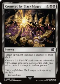 Cornered by Black Mages - FIN - 93 NM/LP - Image 1