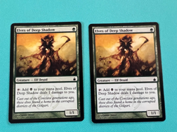2x - Elves of Deep Shadow - Ravnica: City of Guilds - MTG - Magic the Gathering - Image 1