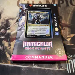 Kamigawa Neon Dynasty Commander Deck New Sealed Buckle Up - Image 1