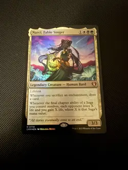 Narci, Fable Singer Commander Masters Foil, Magic the Gathering - Image 1