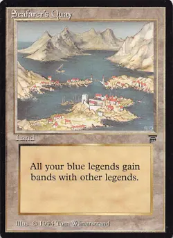 Seafarer's Quay U Legends Magic the Gathering Vintage MTG - Image 1