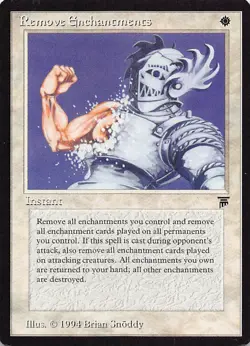 Remove Enchantments C Legends Magic the Gathering Vintage MTG - Image 1
