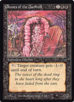 Ghosts of the Damned C Legends Magic the Gathering Vintage MTG - Image 1