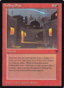 Falling Star R Legends Magic the Gathering Vintage MTG - Image 1