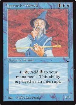 Apprentice Wizard R The Dark NM - Image 1