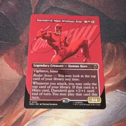 Daredevil, Man Without Fear X1 Mtg Marvel Super Heroes Nm Borderless - Image 1