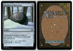 Weathered Runestone 247 Kaldheim Uncommon Foil NM - Image 3
