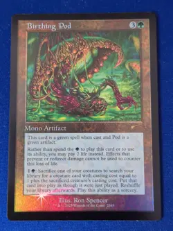 Birthing Pod Foil 2349 Retro Back in My Day! Secret Lair Two Scoops MTG - Image 1