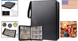 Durable Trading Card Binder with 55 Sleeves - Perfect Gift for Collectors - Image 2