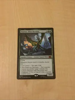Sauron, Dino Devotee (Commander: Marvel Super Heroes) - MTG - Image 1