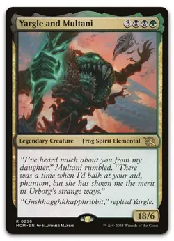 Yargle and Multani #256 (NM) March of the Machine MOM Magic MTG - Image 1