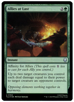 Allies at Last (Foil) - 0164 - Avatar: The Last Airbender TLA - MTG - NM/M - Image 1