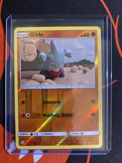 Gible 112/236 Reverse Holo Pokemon Unified Minds - LP - Image 3