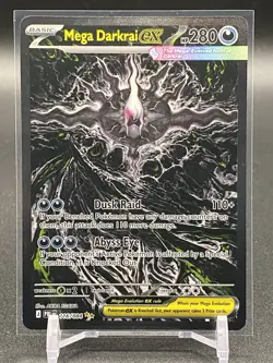 Pokemon TCG Mega Darkrai ex 116/084 Special Illustration Rare Holo Pitch Black - Image 1