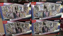 4x POKEMON TCG Prismatic Evolutions Premium Figure Collection - Image 1