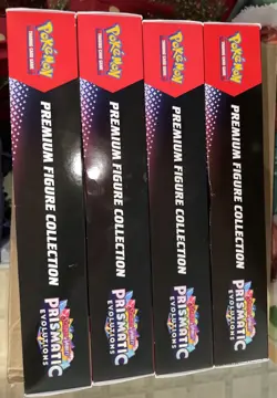 4x POKEMON TCG Prismatic Evolutions Premium Figure Collection - Image 3