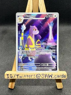 Watchog Chaos Rising ME04 HOLO ILLUSTRATION RARE 097/086 - Image 1