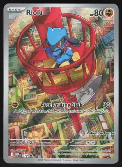 Pokemon Riolu (Pokemon Center Exclusive) Promo 010 ME: Mega Evolution Promo H... - Image 1