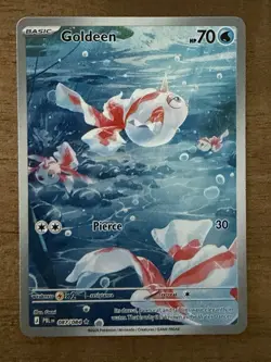 Goldeen Pitch Black 87/84 IR Pokemon TCG Pack Fresh NM A - Image 1