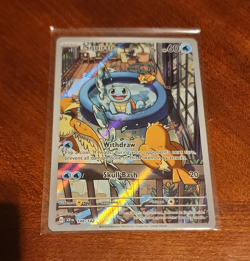 The Pokemon Company Squirtle SV 151 148/142 2024 Illustration Rare Full Art Holo - Image 1