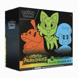 Pokemon TCG Pokemon Center ETB - Paldea Evolved English 2023 + Sealed in Case - Image 2