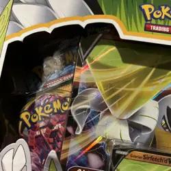 GALARIAN SIRFETCH'D V Collection Box Pokemon TCG - Factory Sealed - Image 5