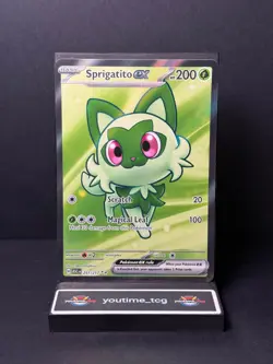 Pokemon Ascended Heroes Ultra Rare Sprigatito ex #251 - Image 1