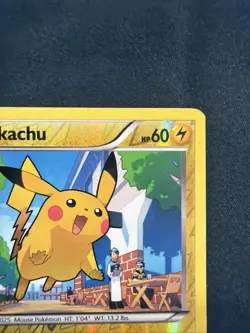 Pokemon XY - Roaring Skies Reverse Holo Pikachu #20/108 Lightly played - Image 3